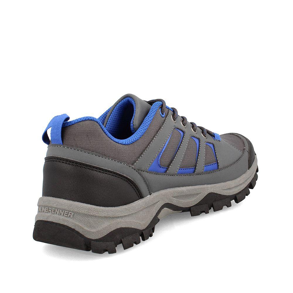 ZAPATILLA HOMBRE WEINBRENNER FLORIDA LOW GRIS OSCURO-AZUL-3