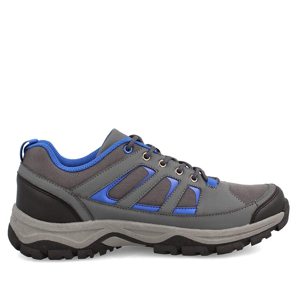 ZAPATILLA HOMBRE WEINBRENNER FLORIDA LOW GRIS OSCURO-AZUL-0