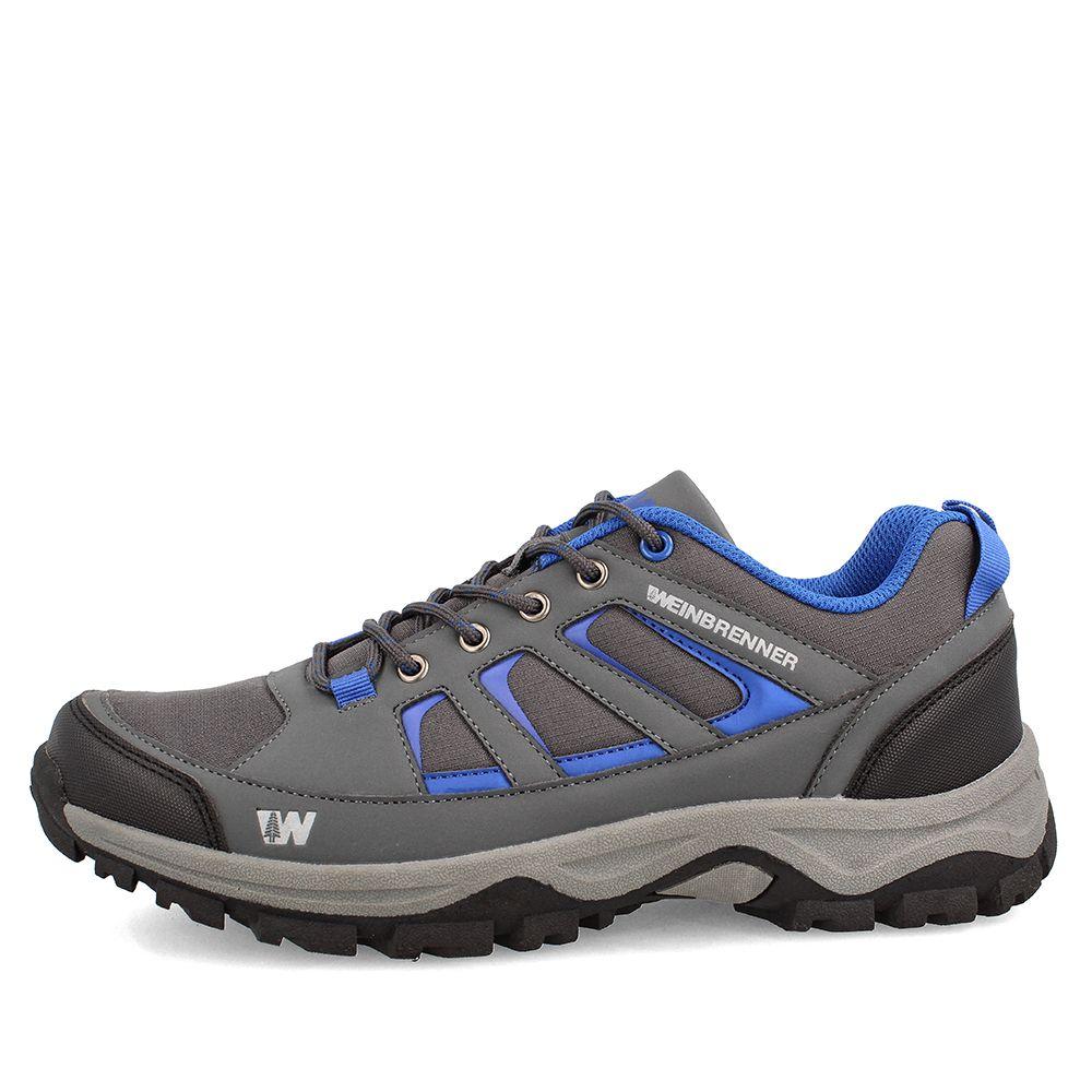 ZAPATILLA HOMBRE WEINBRENNER FLORIDA LOW GRIS OSCURO-AZUL-4