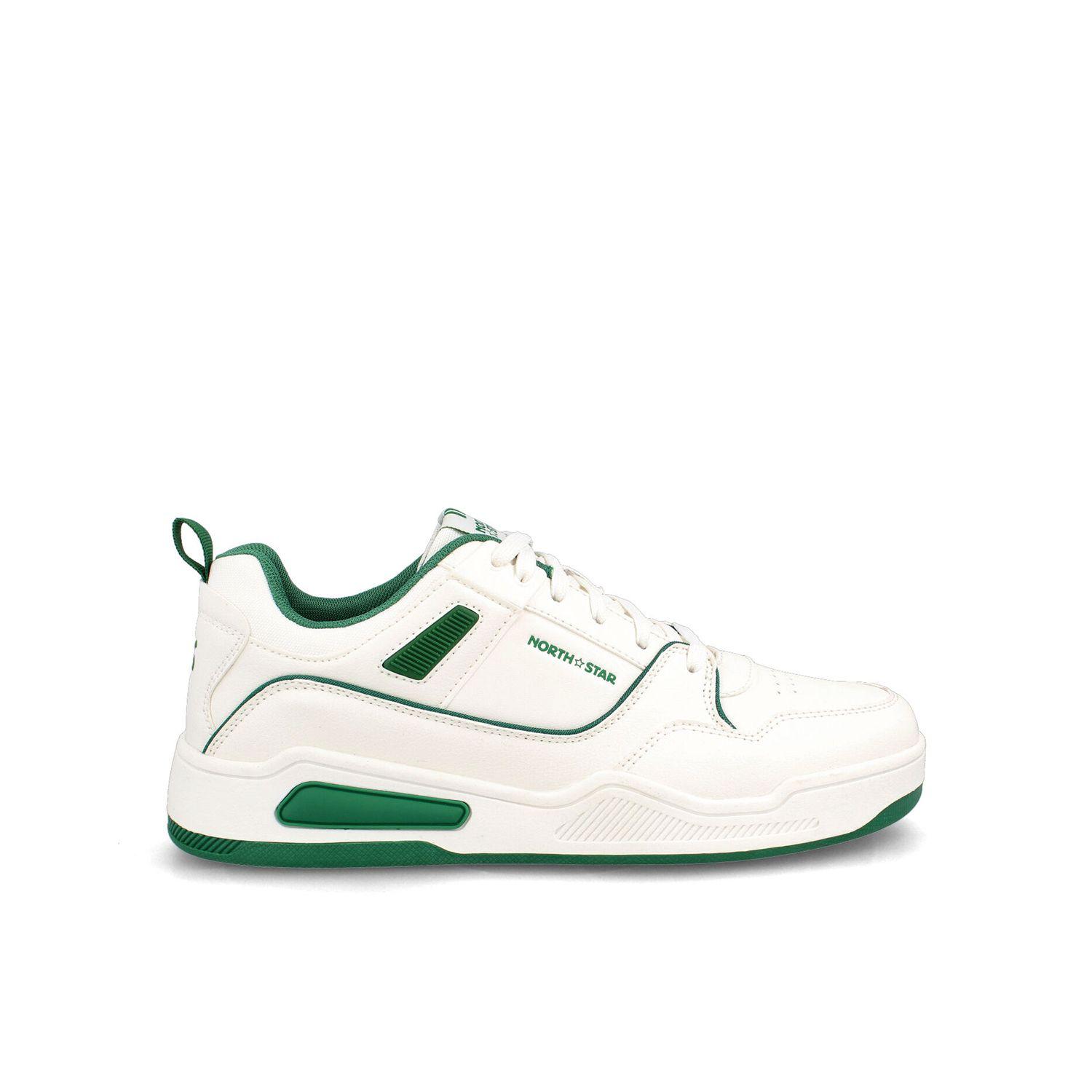 Zapatilla Hombre North Star Team Star Blanco-Verde-0