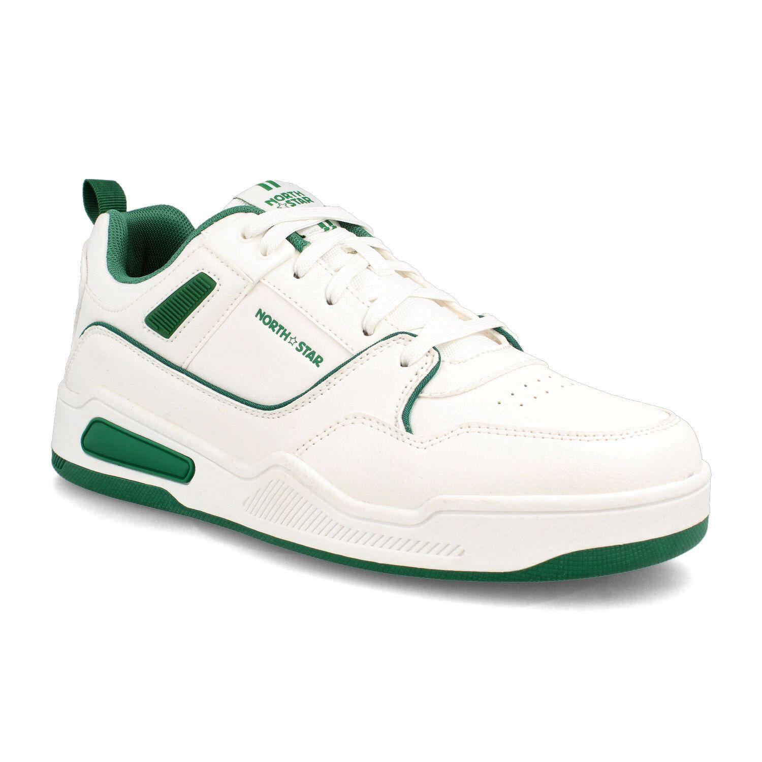 Zapatilla Hombre North Star Team Star Blanco-Verde-1