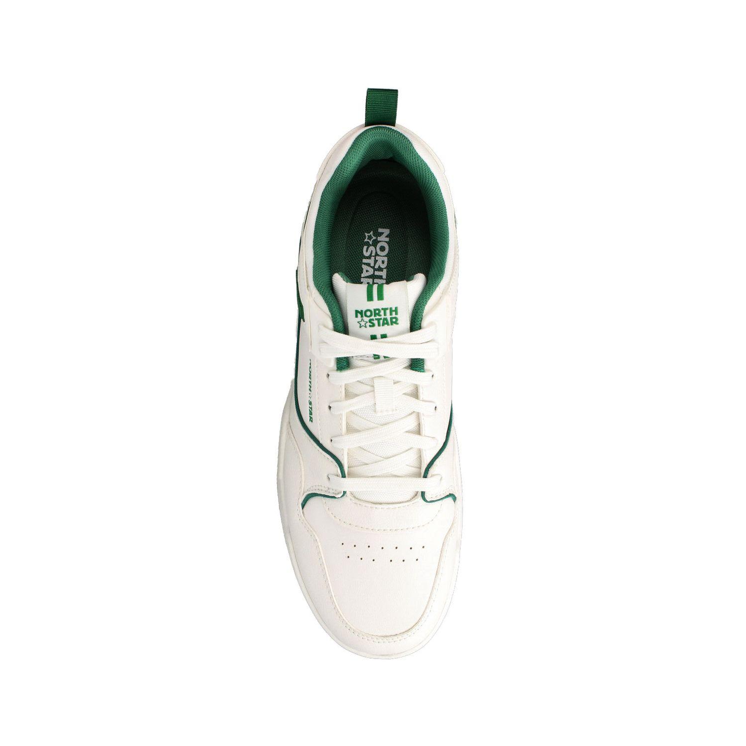 Zapatilla Hombre North Star Team Star Blanco-Verde-3
