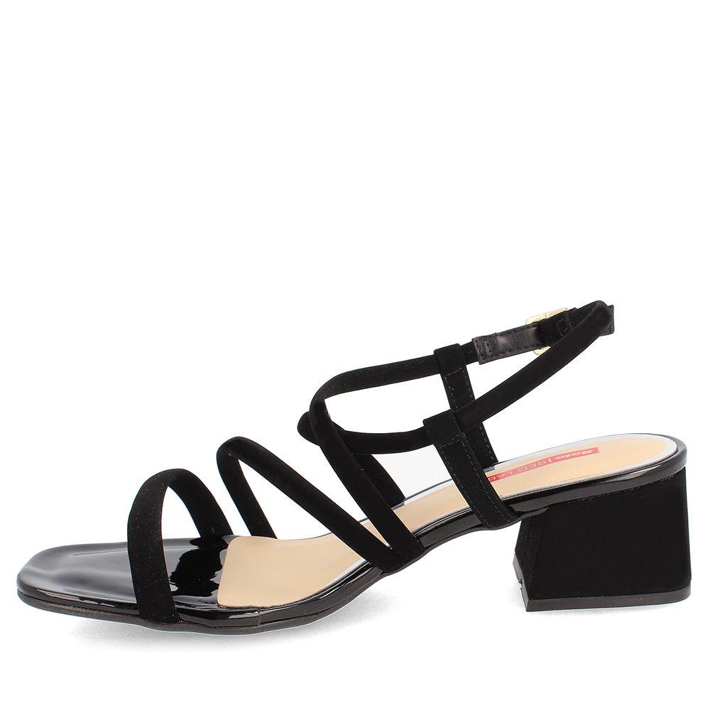 SANDALIA MUJER BATA RED LABEL INGLESA BLACK-1
