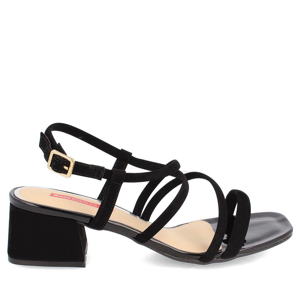 SANDALIA MUJER BATA RED LABEL INGLESA BLACK-4
