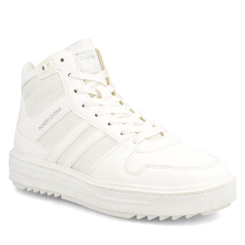 ZAPATILLA MUJER NORTH STAR GRAF CAÑA ALTA BLANCO-0