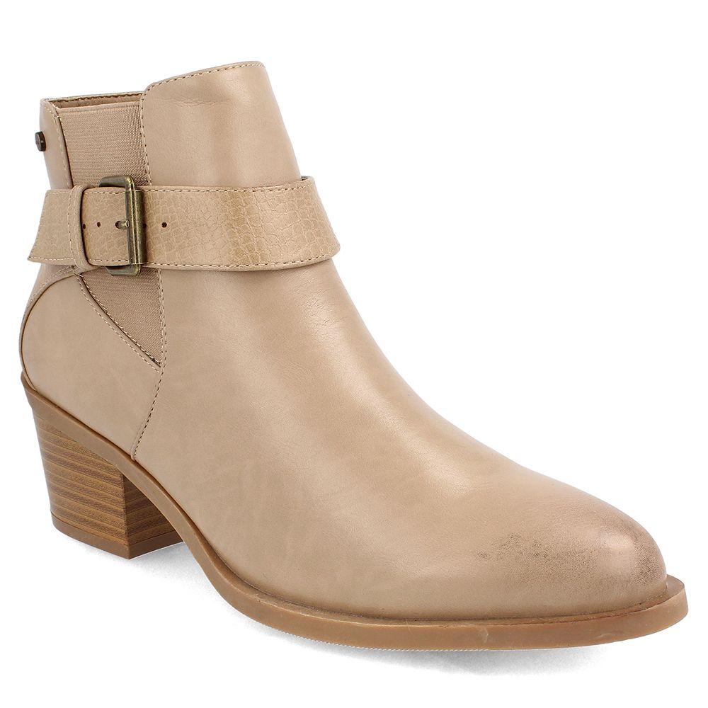 BOTÍN TEXANO MUJER BATA LITYA TAUPE-0