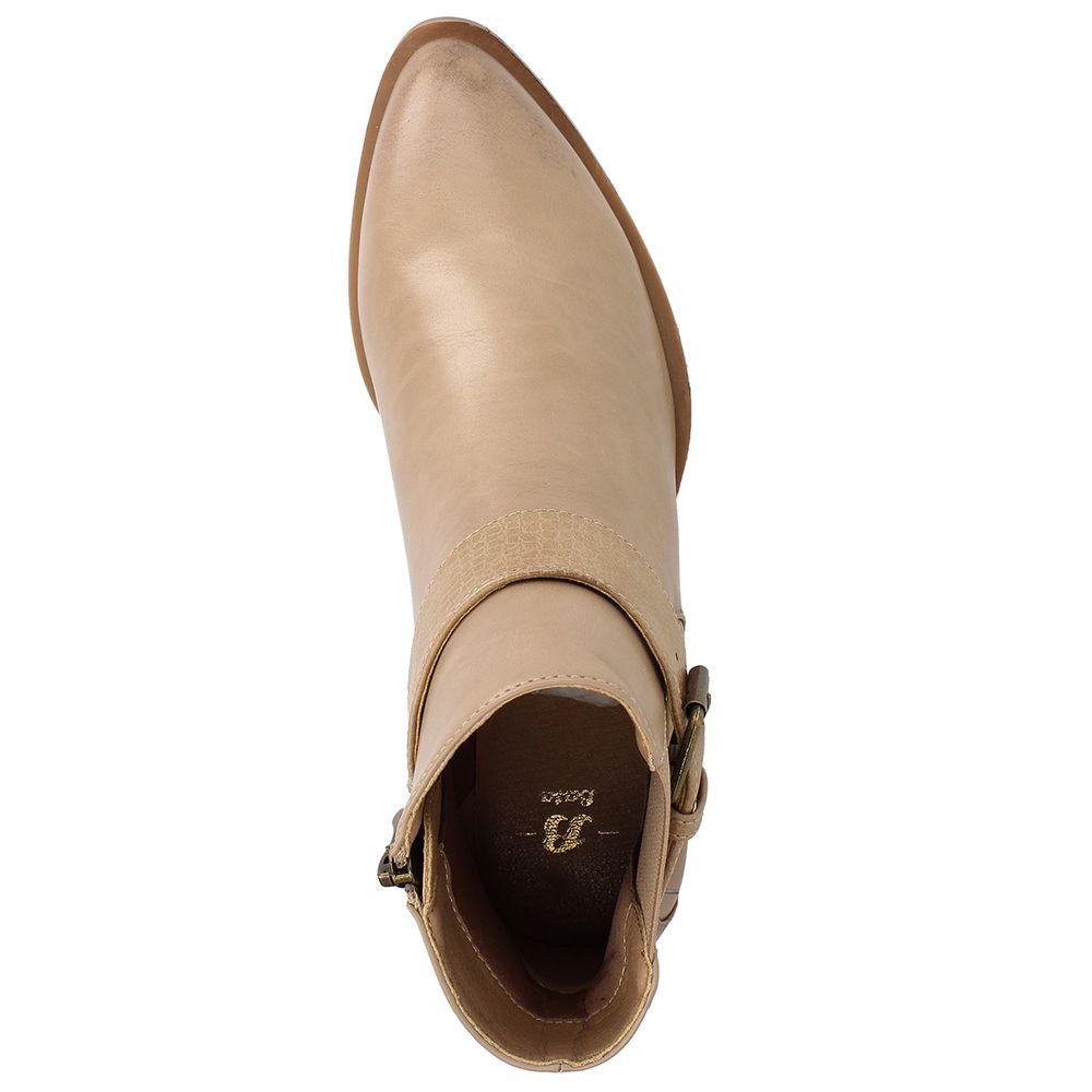 BOTÍN TEXANO MUJER BATA LITYA TAUPE-5