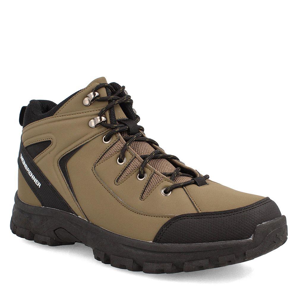 Botín Hombre Weinbrenner Florida Gator Mid Café - Negro-0