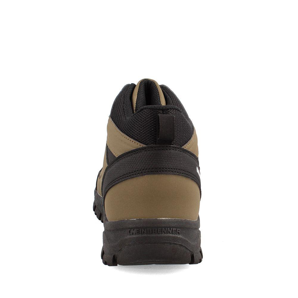 Botín Hombre Weinbrenner Florida Gator Mid Café - Negro-2