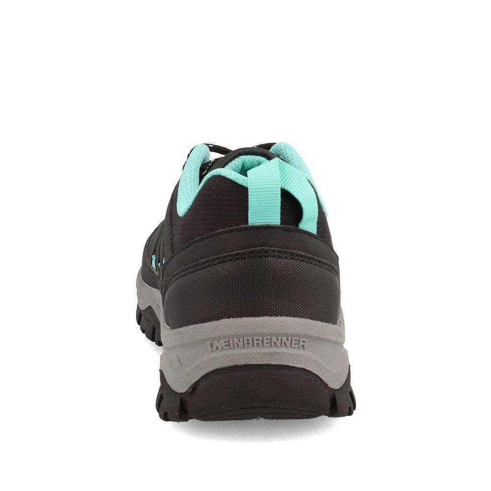 ZAPATILLA MUJER WEINBRENNER FLORIDA LOW NEGRO-VERDE CLARO-2