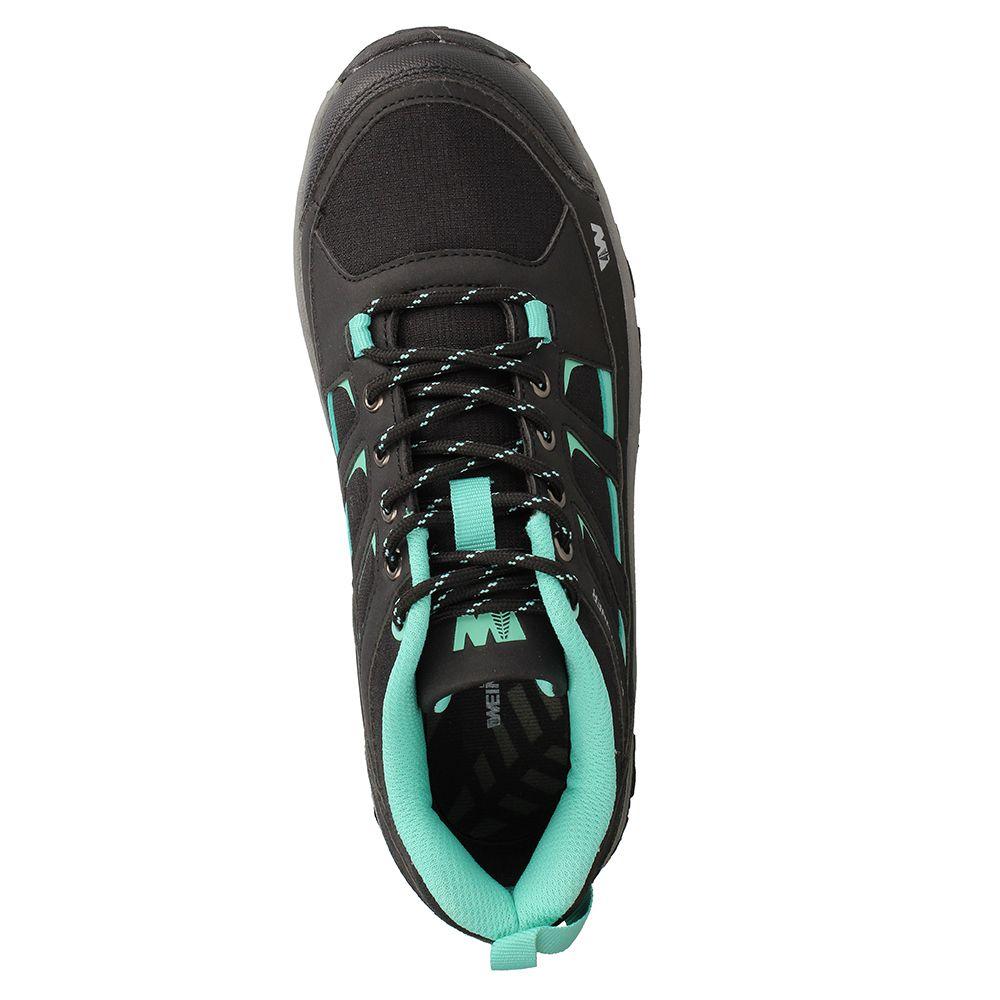 ZAPATILLA MUJER WEINBRENNER FLORIDA LOW NEGRO-VERDE CLARO-6