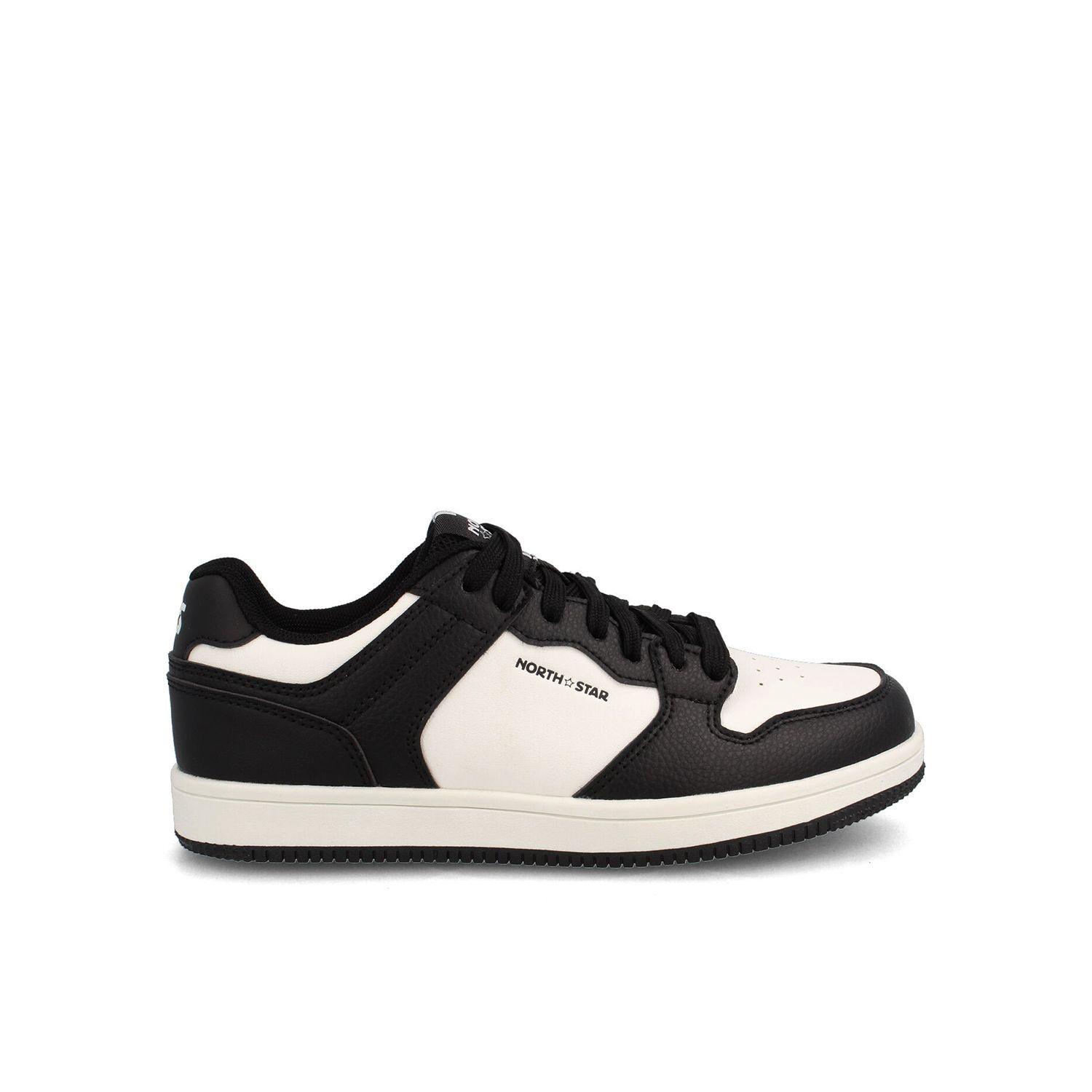 Zapatilla Niña North Star Michael Blanco-Negro I-0