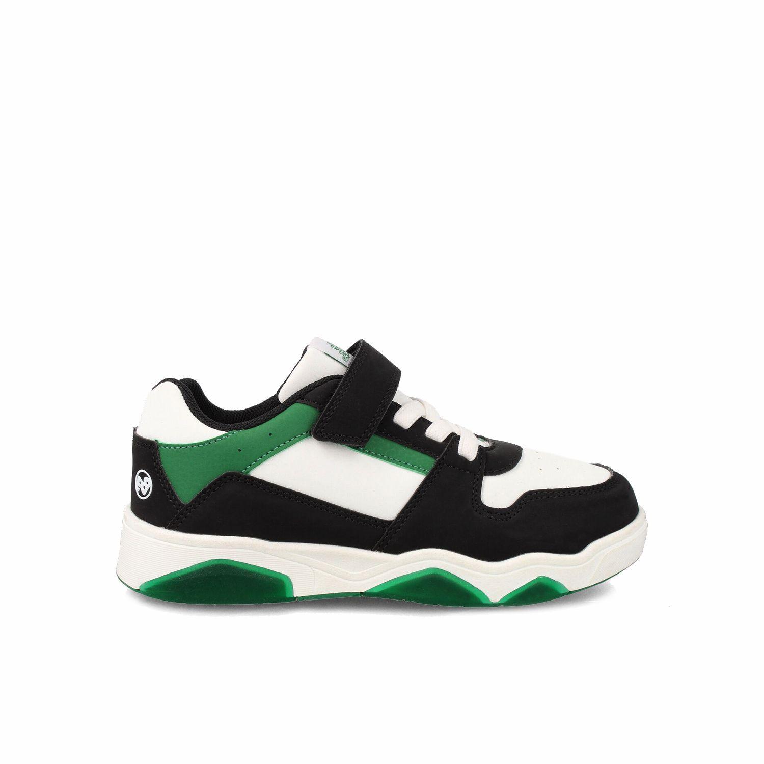 Zapatilla Niño Bubblegummers Drew Negro - Verde-0