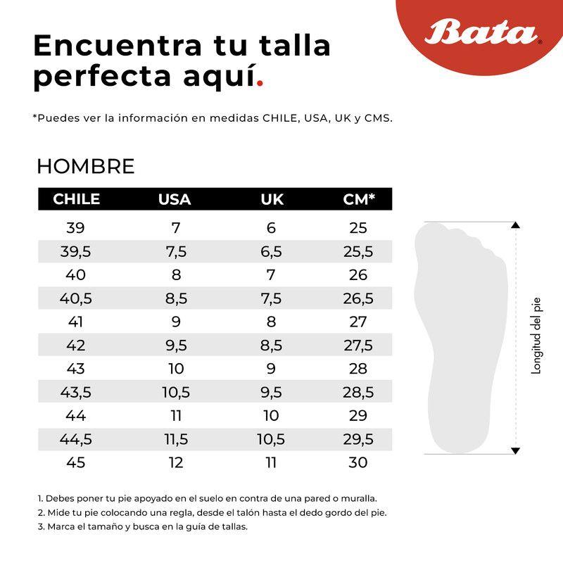 ZAPATO  HOMBRE BATA TIMO  NEGRO-7