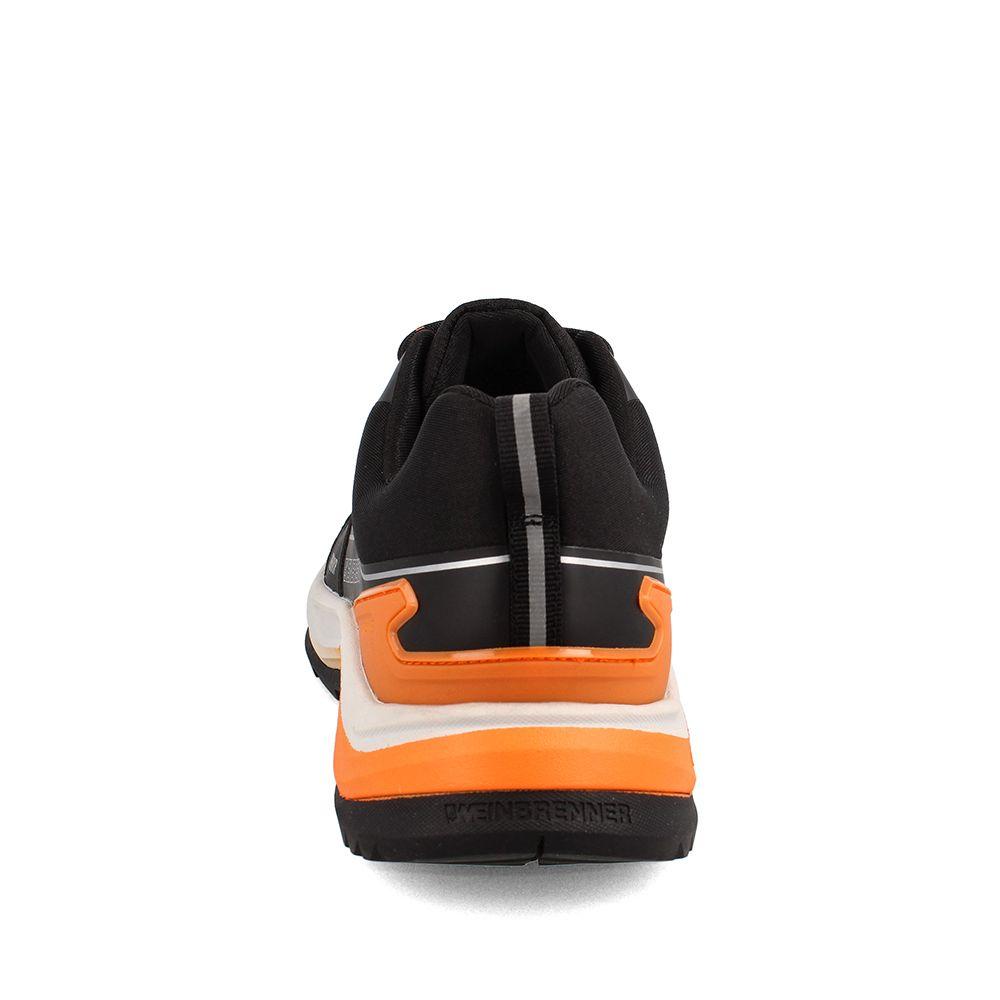 Zapatilla Hombre Weinbrenner Trekkr300 Negro-Naranja-2