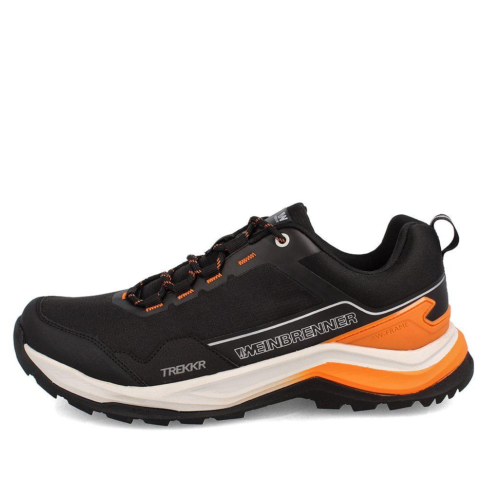 Zapatilla Hombre Weinbrenner Trekkr300 Negro-Naranja-4