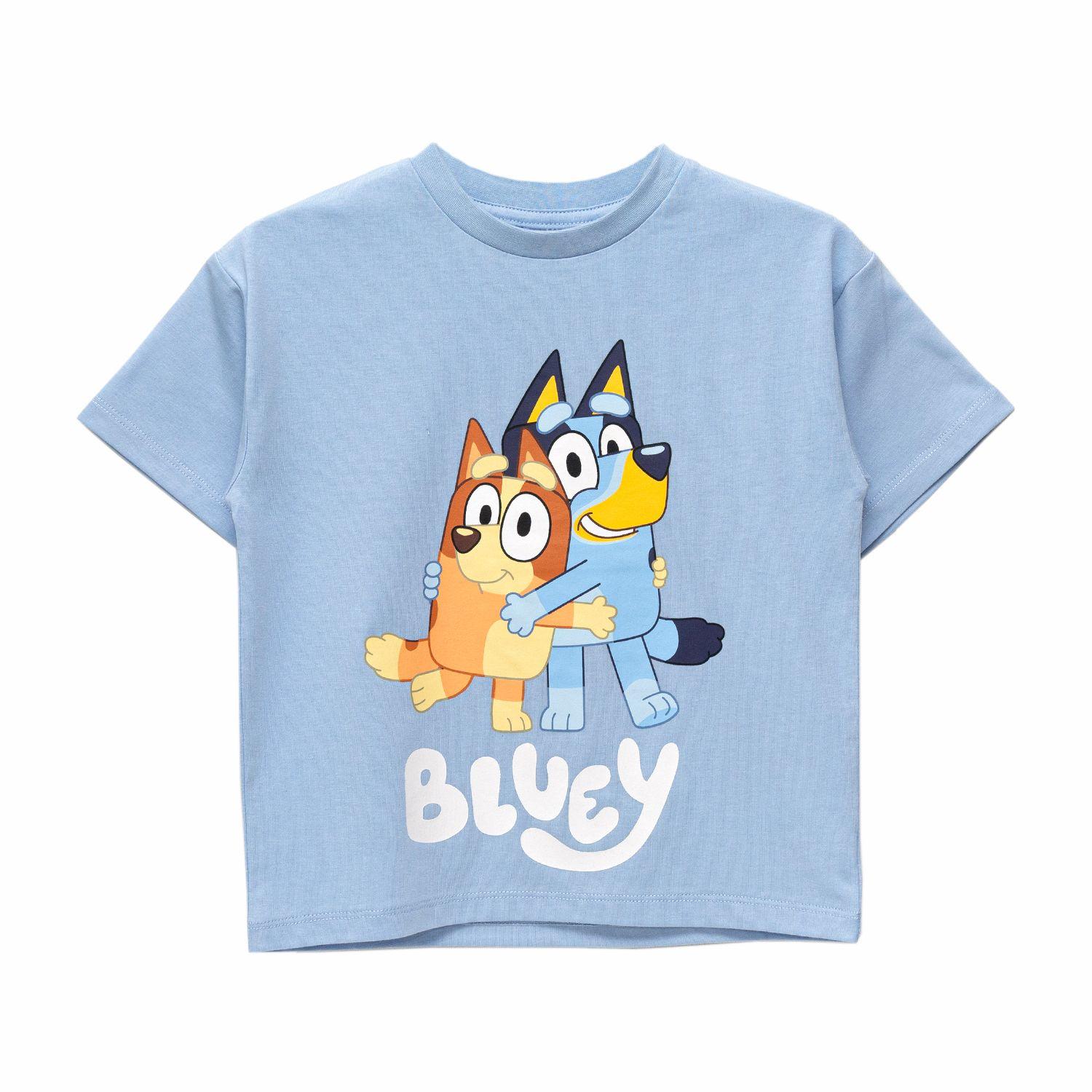 Polera Niño Bubblegummers Pmc Bluey Azul-0