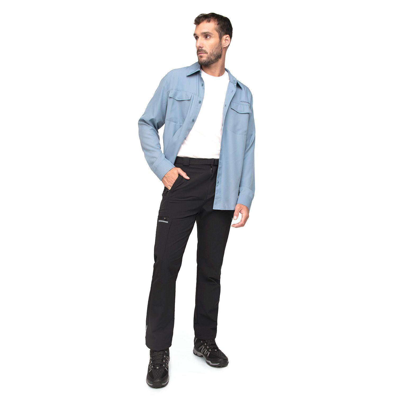 Camisa Hombre Weinbrenner Bund Azul-3
