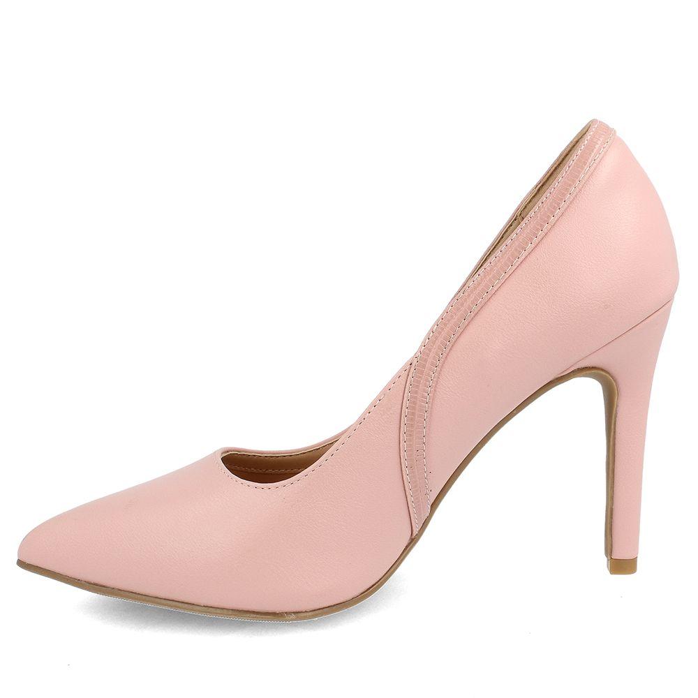 ZAPATO TACO ALTO MUJER BATA NEITH PINK-1