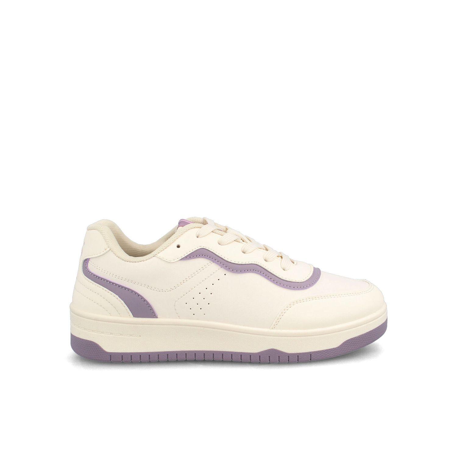 Zapatilla Mujer North Star Maisy Beige-Morado-0