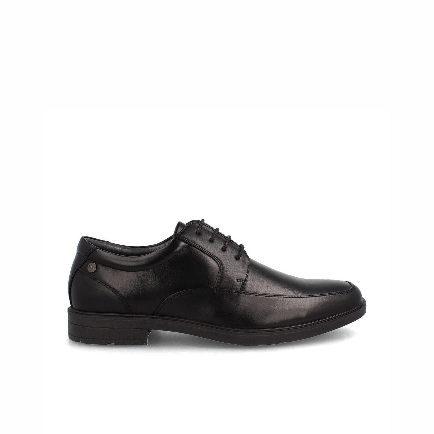Zapato Hombre Bata Comfit Peter Negro con Cordon-0