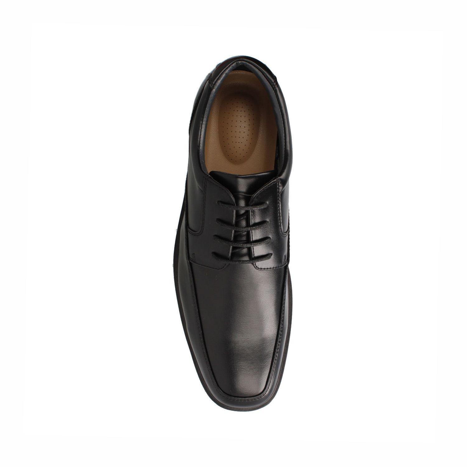 Zapato Hombre Bata Comfit Peter Negro con Cordon-3