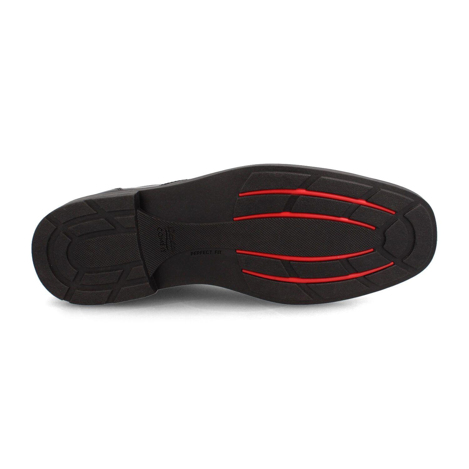 Zapato Hombre Bata Comfit Peter Negro con Cordon-4