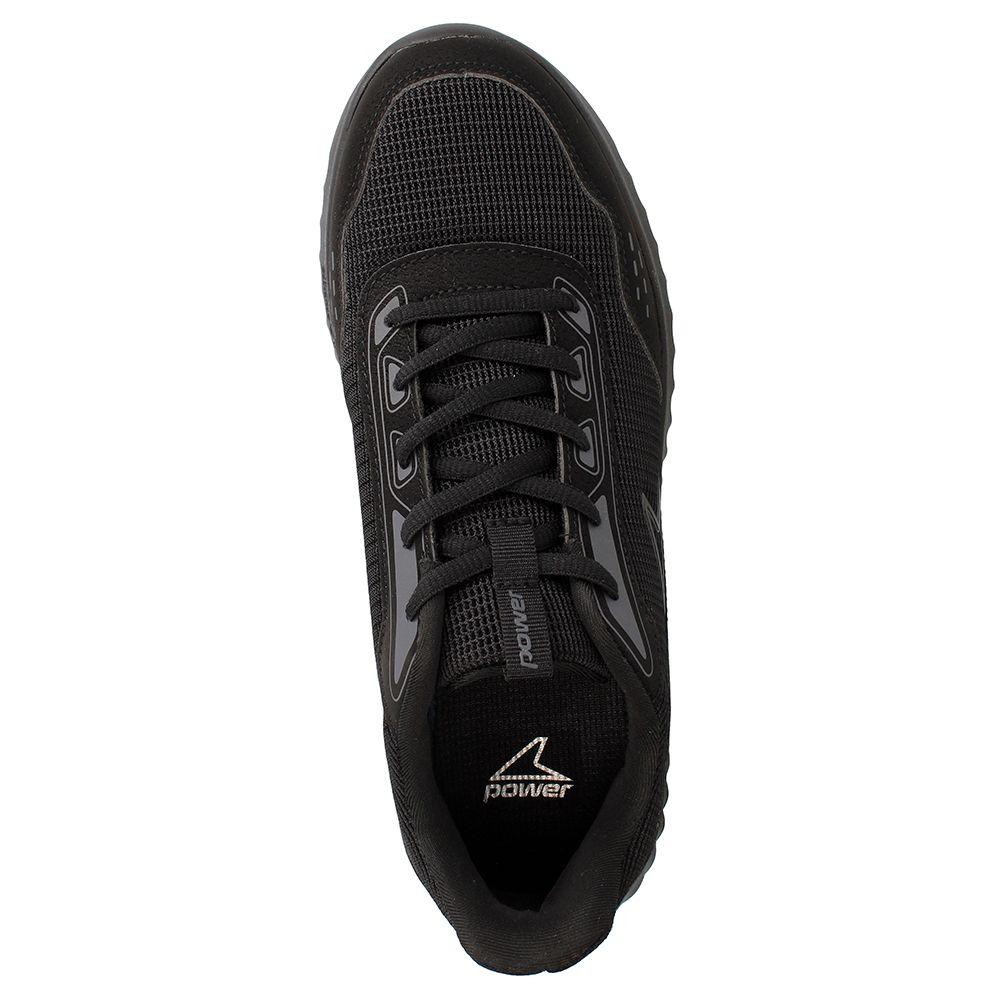 Zapatilla Escolar Mujer Power Alter Negro-5