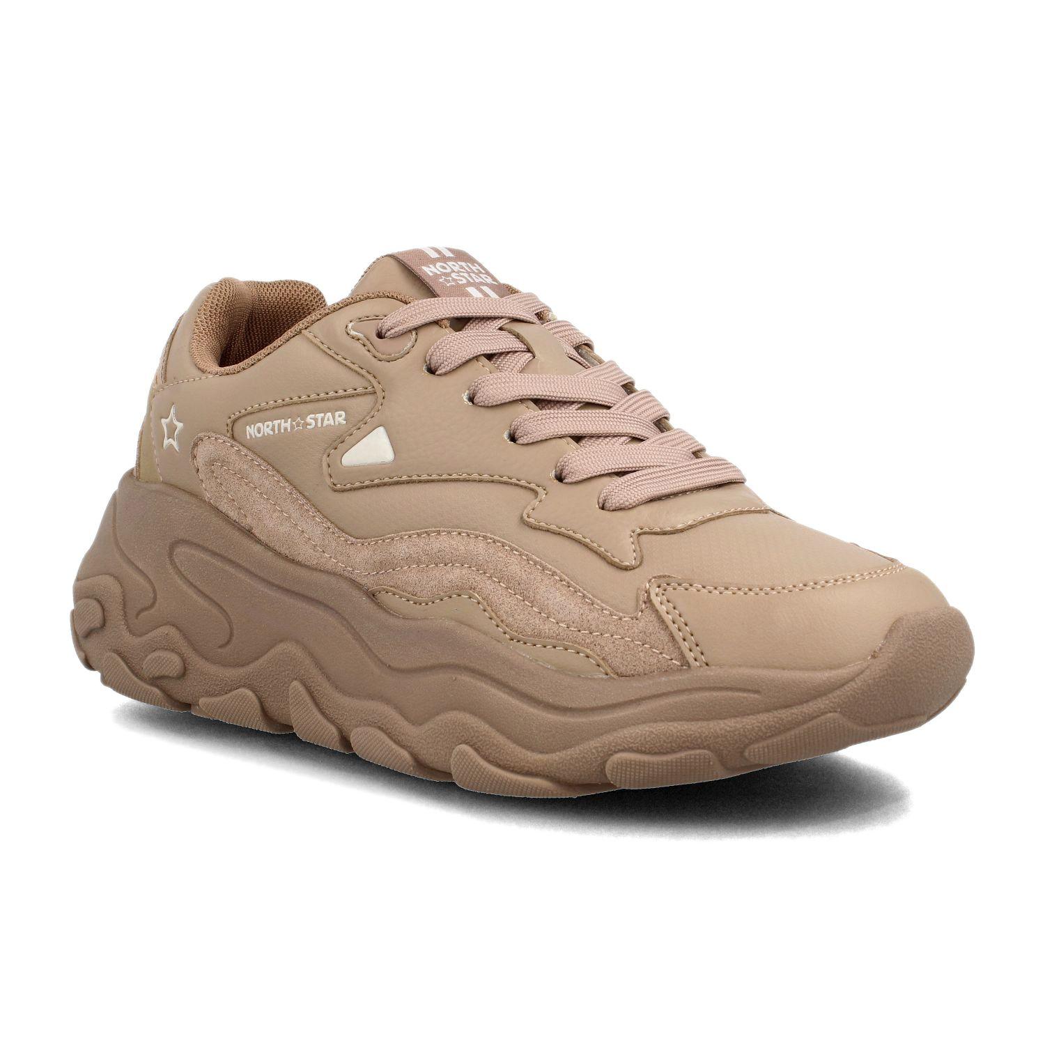 Zapatilla Mujer North Star K-Star Café-1