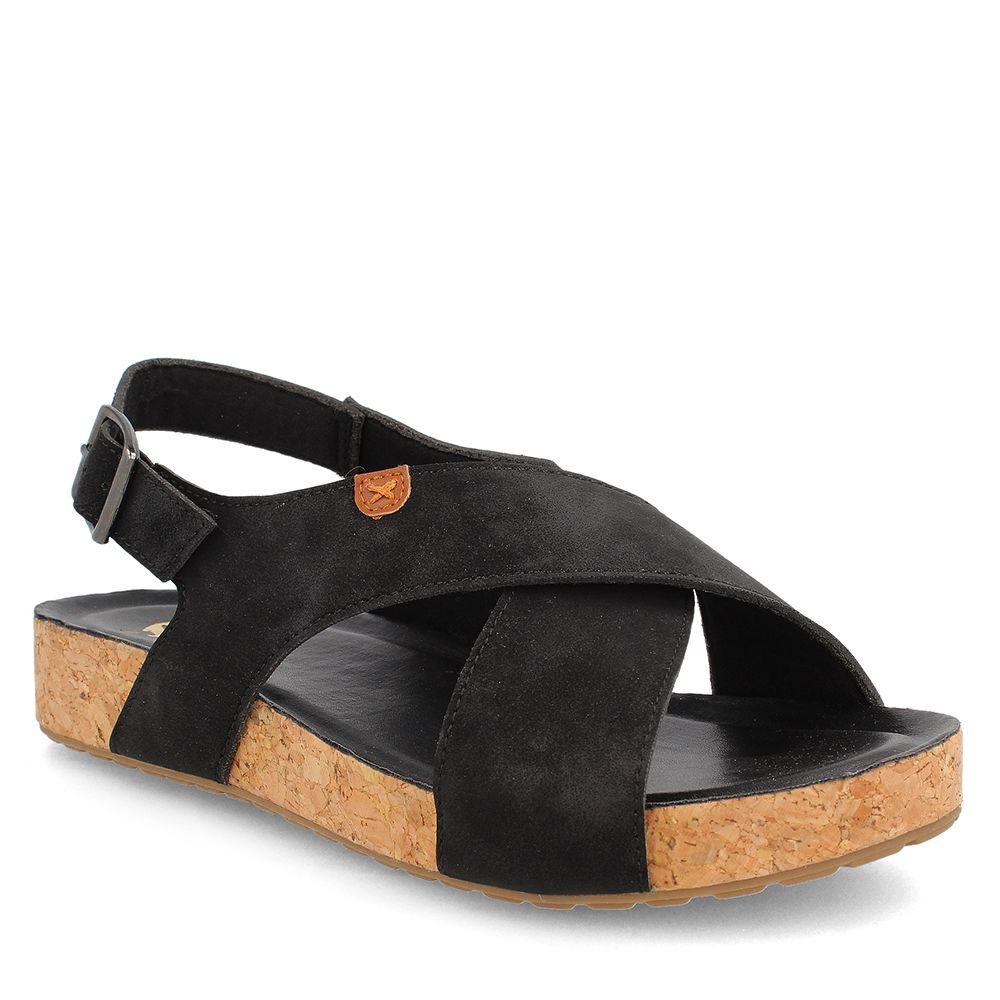 SANDALIA MUJER BATA ENJOY NEGRO-1