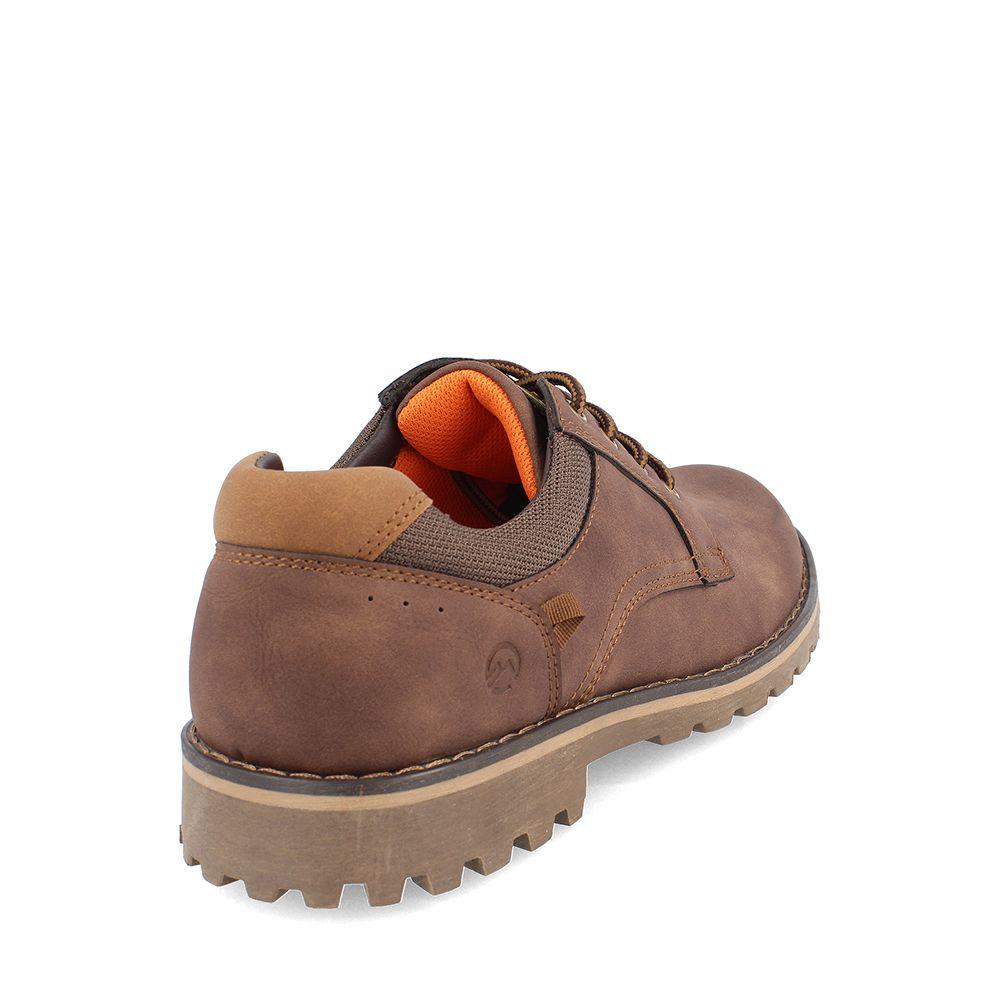 ZAPATO BATA HOMBRE PLOMO CAFÉ-3