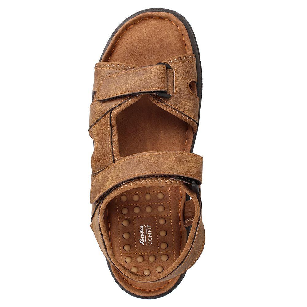 Sandalia Hombre Bata Chot Café-5