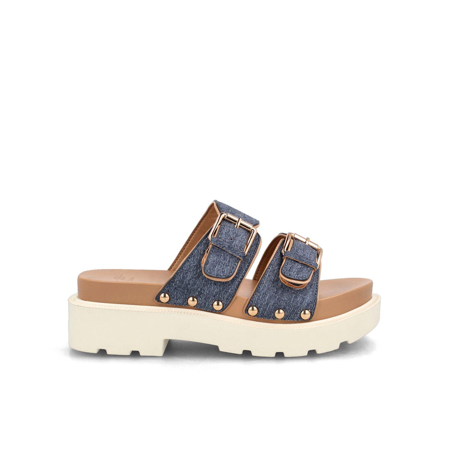 Sandalia Mujer Bata Mercury Denim-0