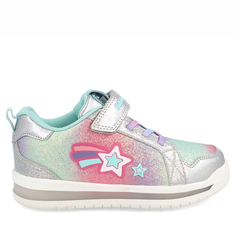 ZAPATILLA BUBBLEGUMMERS NIÑA SATURNO PLATA 22 - 25-4