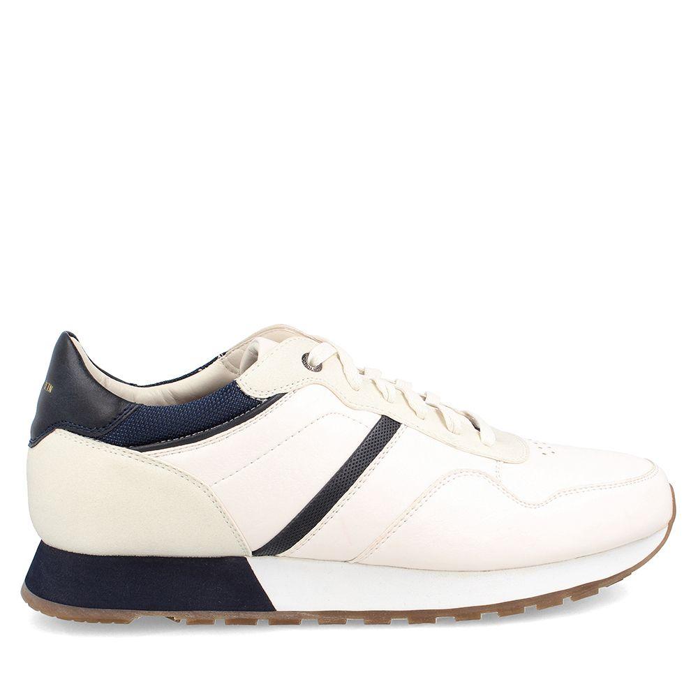 Zapatilla Hombre Bata Rober Blanco-4