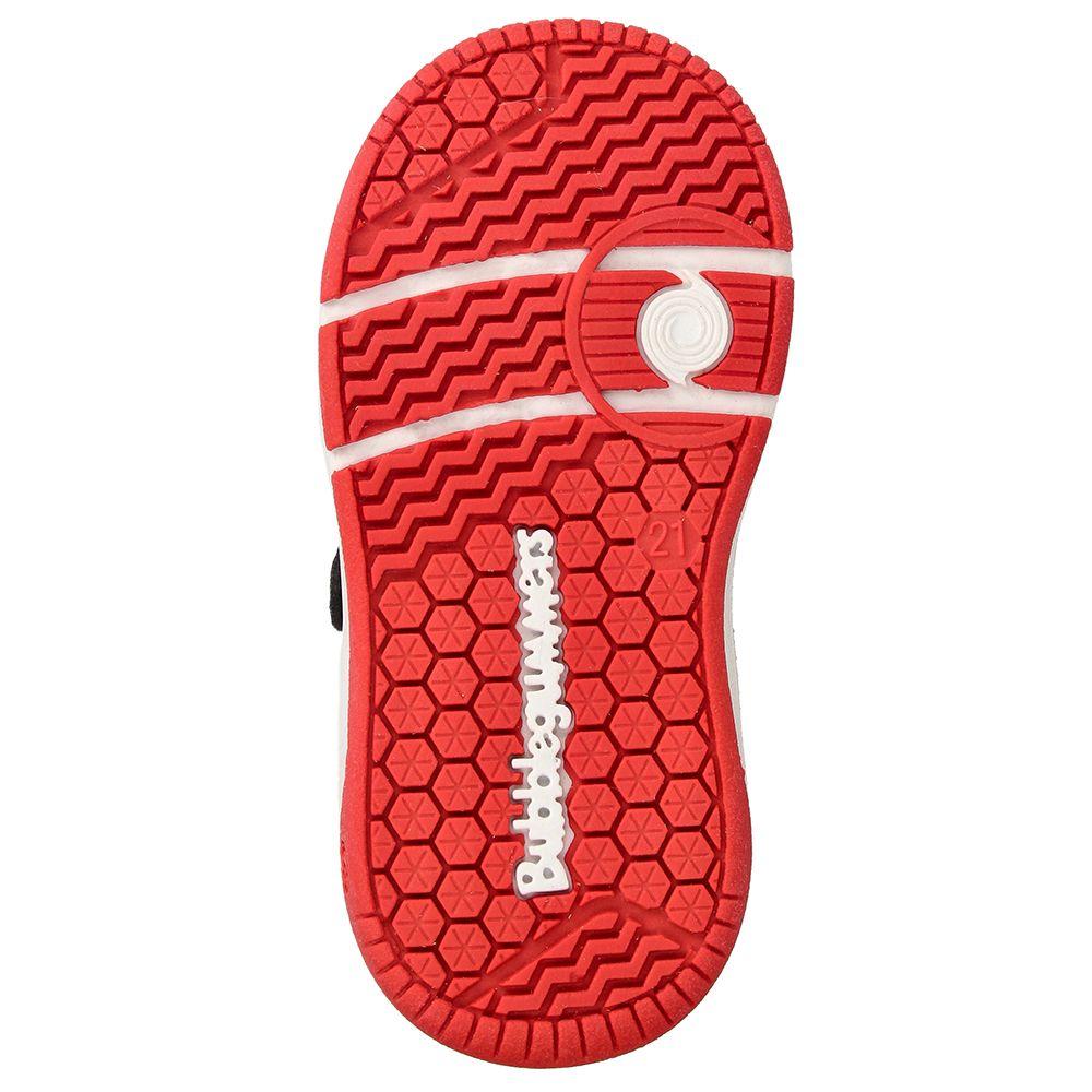 Zapatilla Niña Bubblegummers Ballou Blanco-Rojo-6