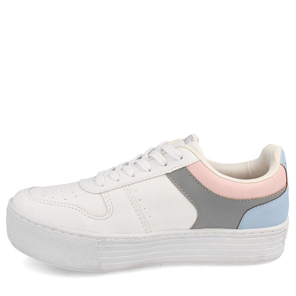 ZAPATILLA MUJER NORTH STAR RECIFE WHITE/ROSA/LIGHT BLUE/GRAY-1