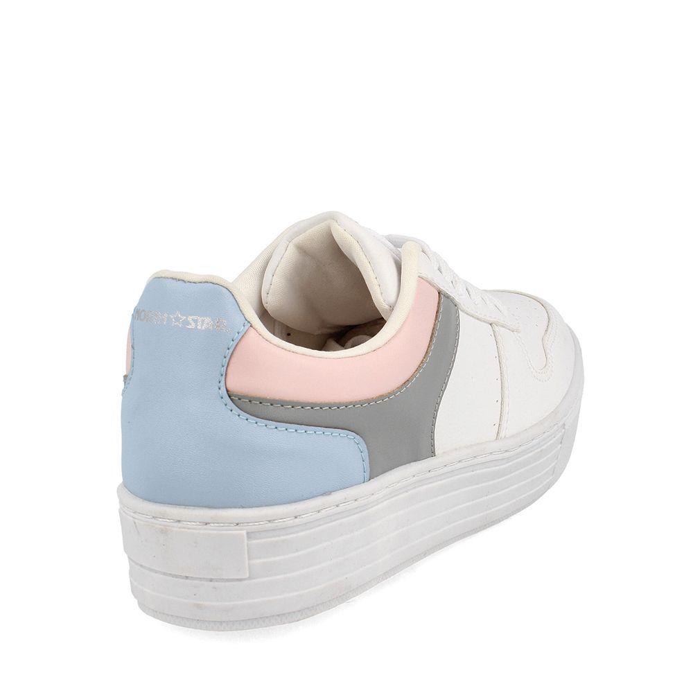ZAPATILLA MUJER NORTH STAR RECIFE WHITE/ROSA/LIGHT BLUE/GRAY-3