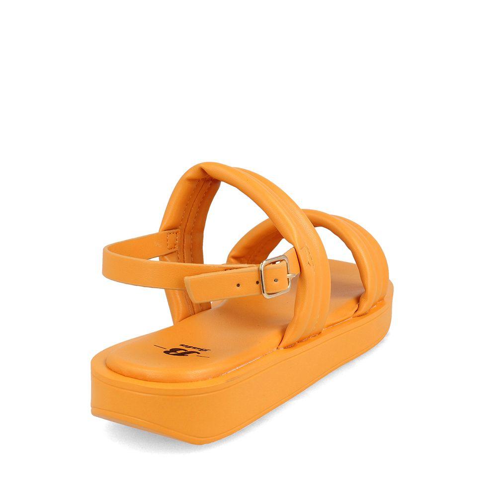 SANDALIA MUJER BATA GLORIA ORANGE-3