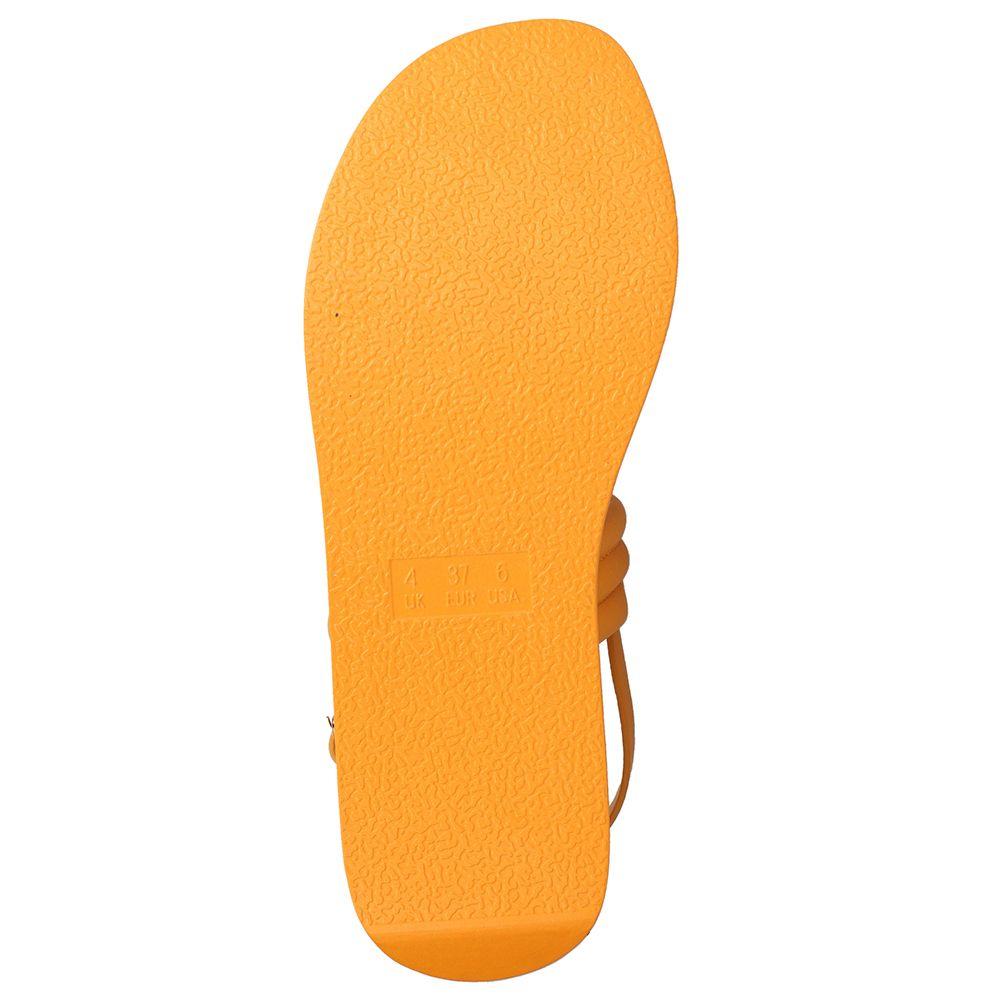 SANDALIA MUJER BATA GLORIA ORANGE-6