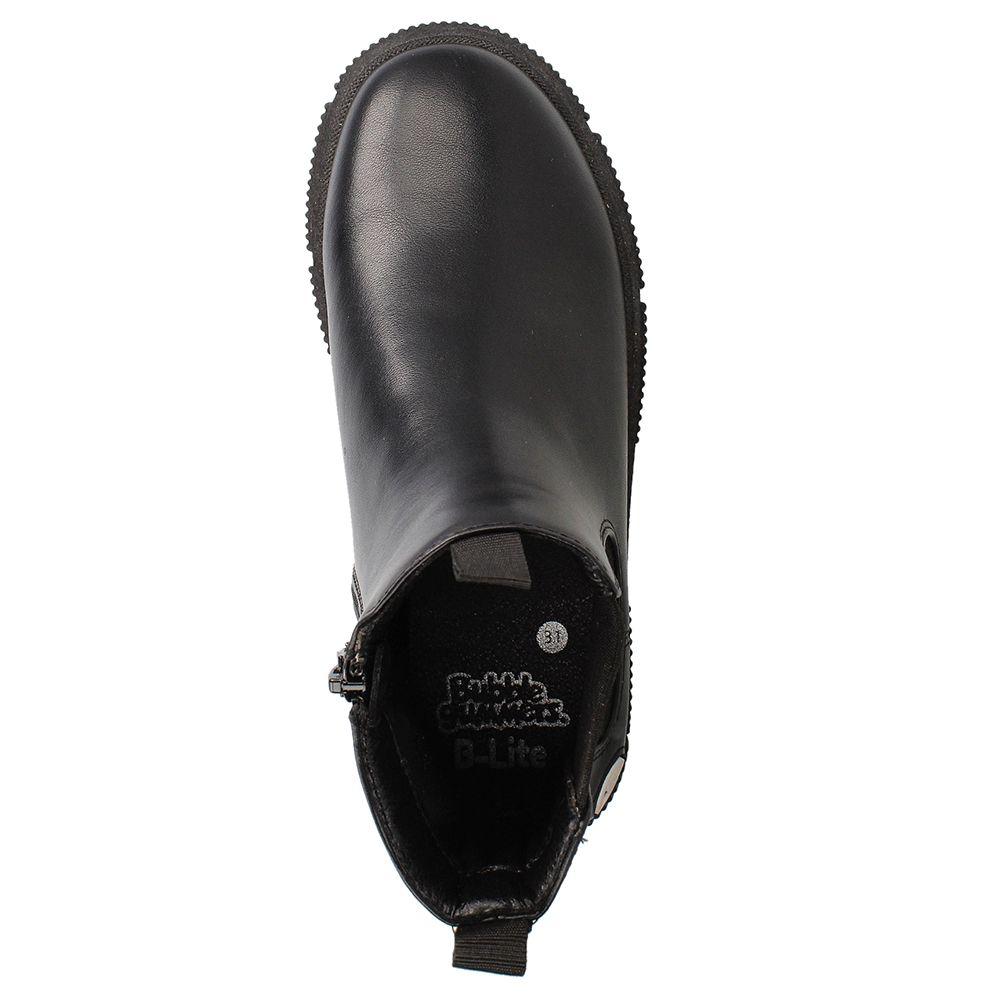 BOTIN NIÑA BUBBLEGUMMERS BALLARD NEGRO 34-38-5