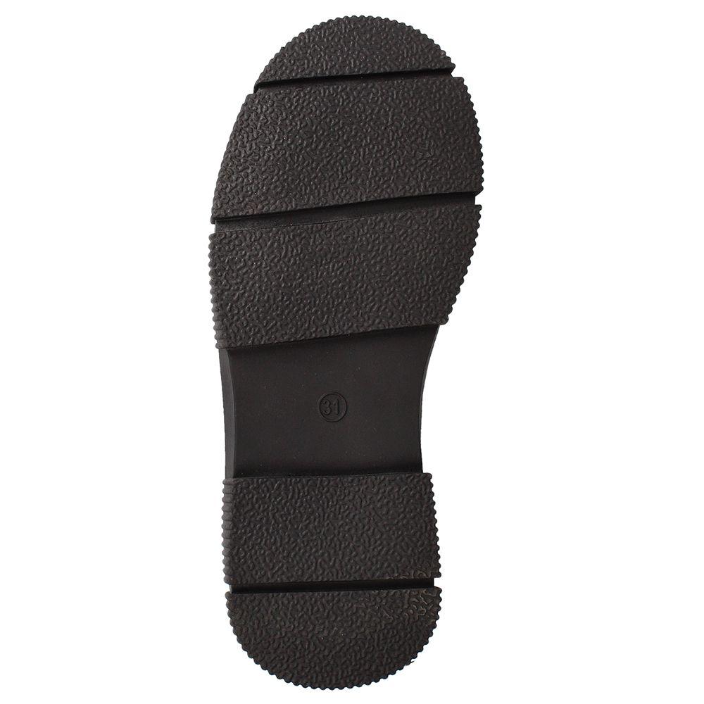 BOTIN NIÑA BUBBLEGUMMERS BALLARD NEGRO 34-38-6
