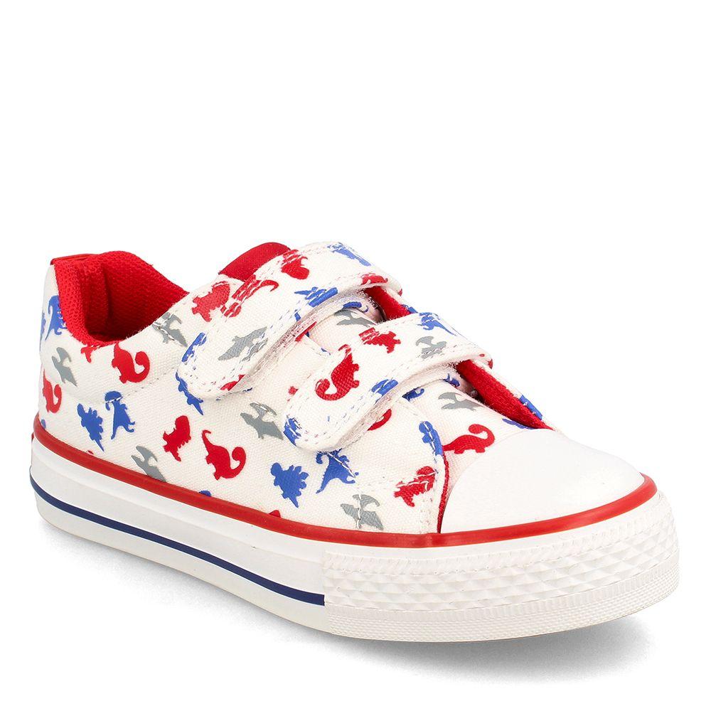 Zapatilla Niño Bubblegummers Astorga Blanco- Rojo-0