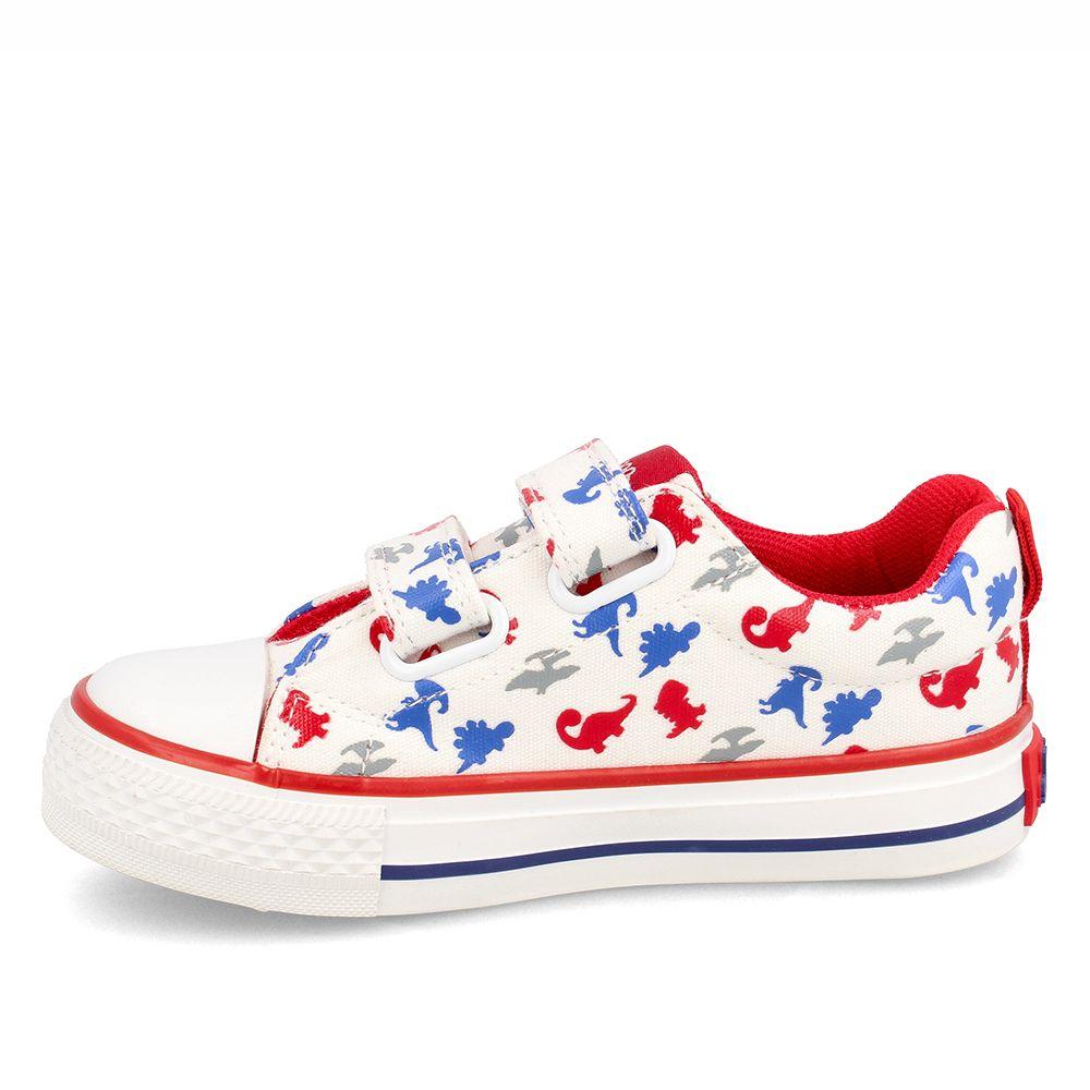 Zapatilla Niño Bubblegummers Astorga Blanco- Rojo-1