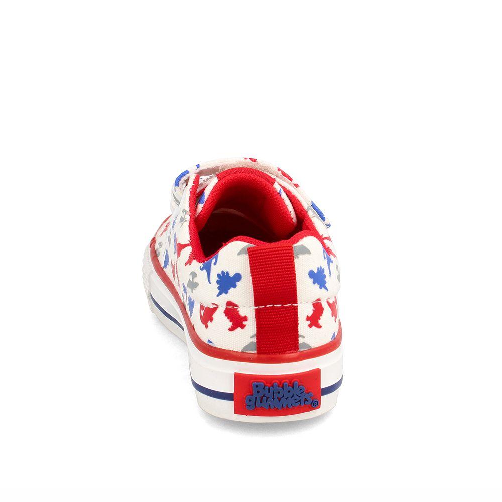 Zapatilla Niño Bubblegummers Astorga Blanco- Rojo-2