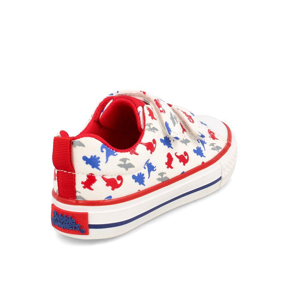 Zapatilla Niño Bubblegummers Astorga Blanco- Rojo-3