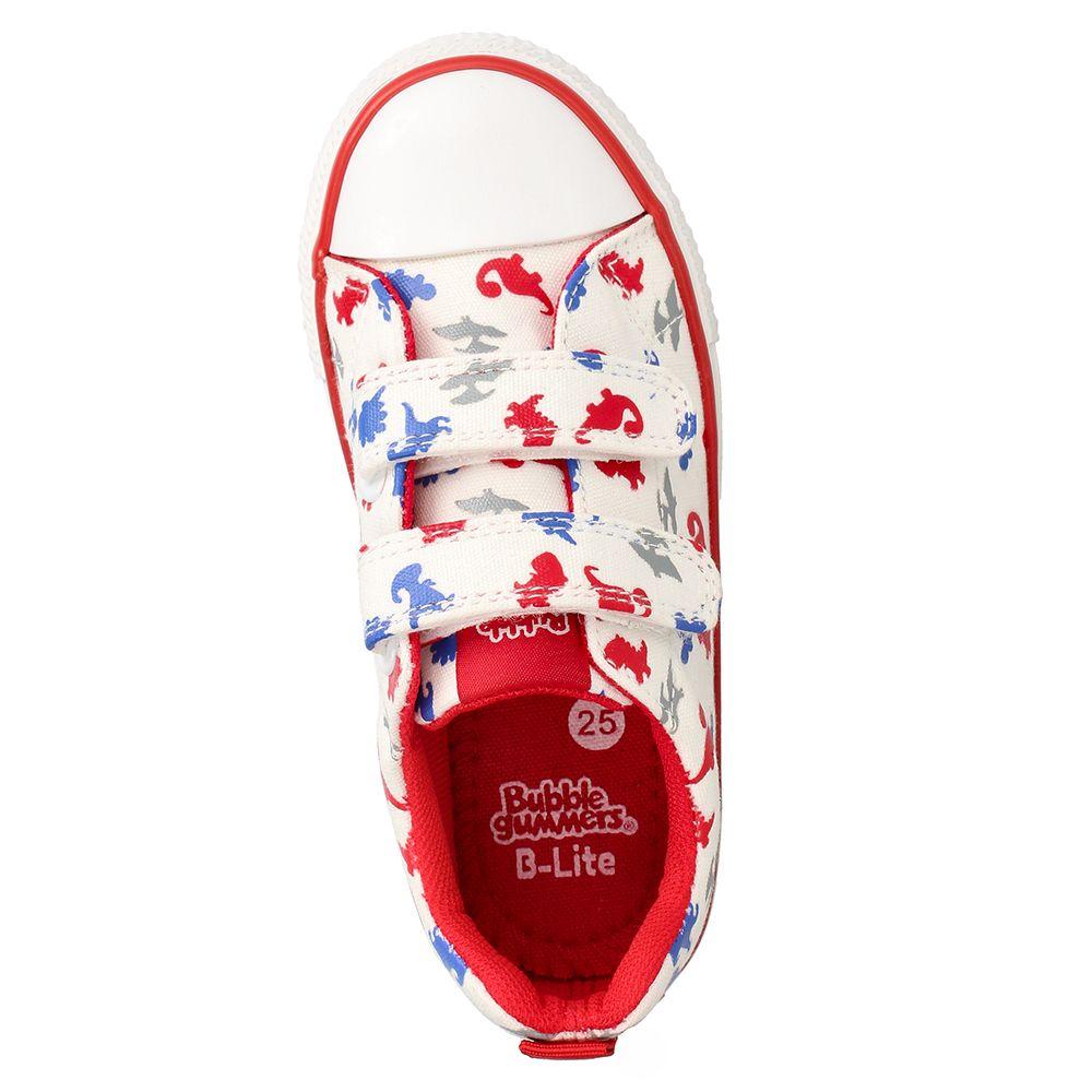 Zapatilla Niño Bubblegummers Astorga Blanco- Rojo-5