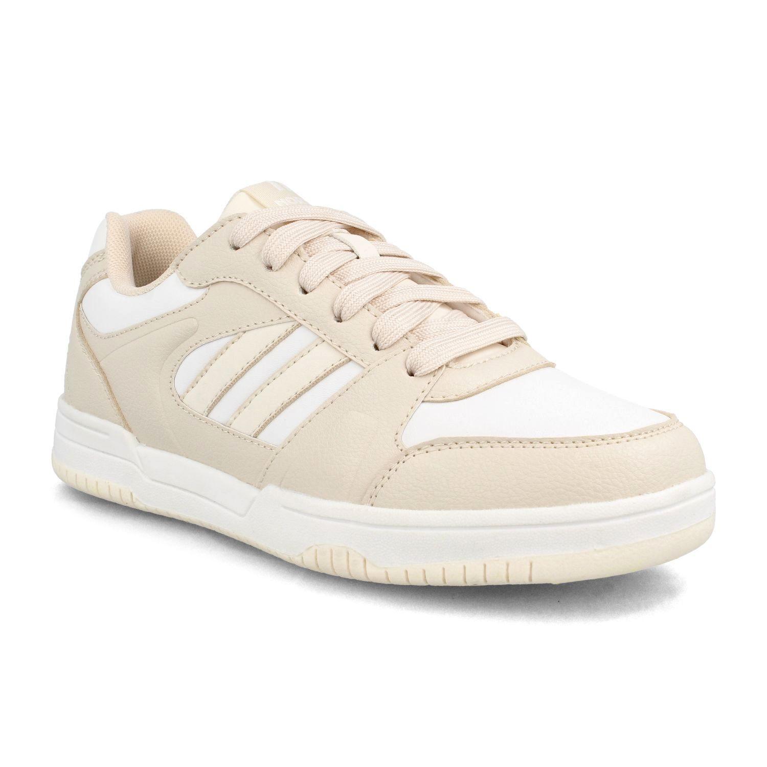 Zapatilla Mujer North Star Hem Beige - Blanco-1