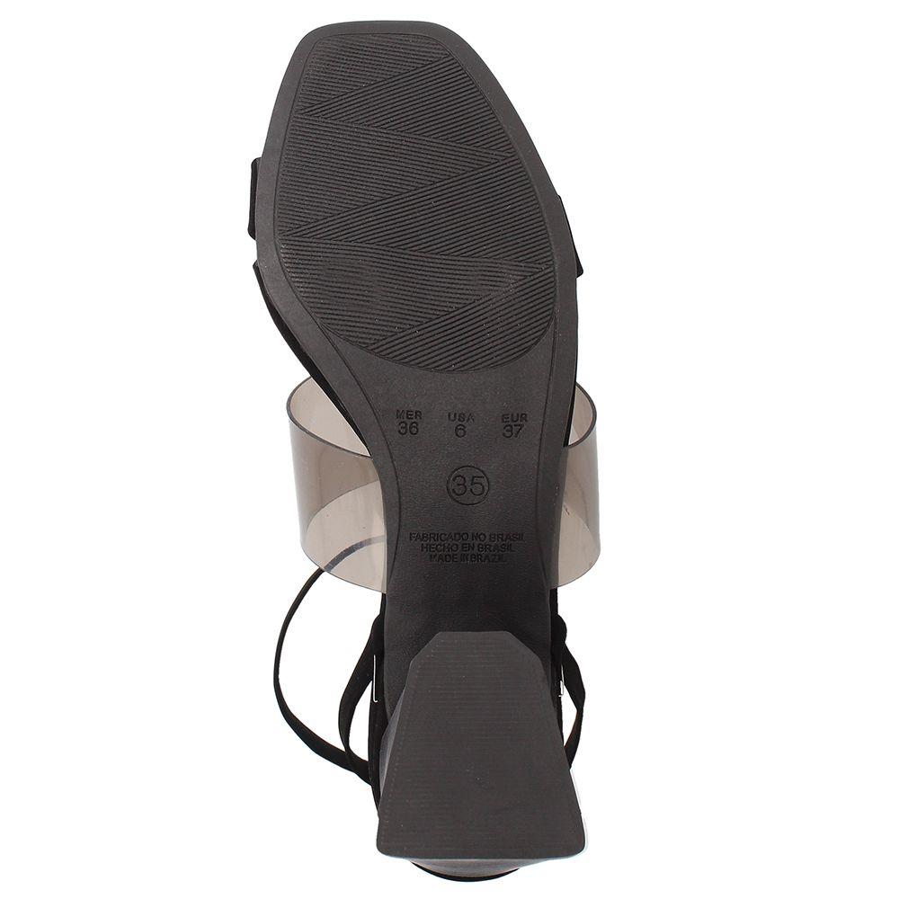 SANDALIA MUJER BATA RED LABEL CHER BLACK-6