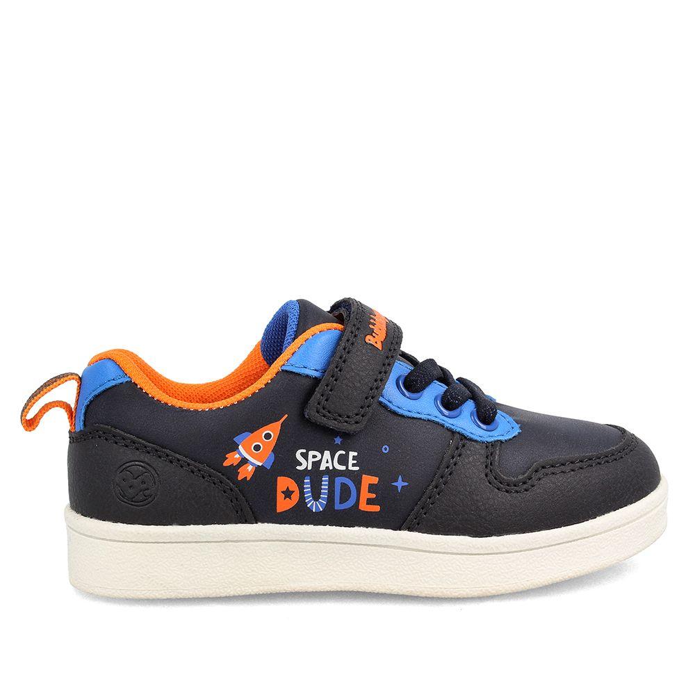 Zapatilla Niño Bubblegummers Clavel Azul Marino-4